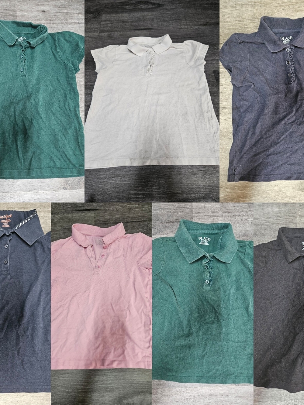Girls School Uniform Bundle 14 Pieces | Polo Shirts, Skorts & Dresses